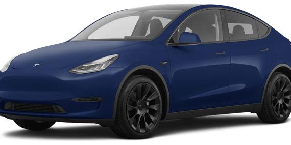 TESLA MODEL Y 2021 5YJYGDEDXMF181357 image